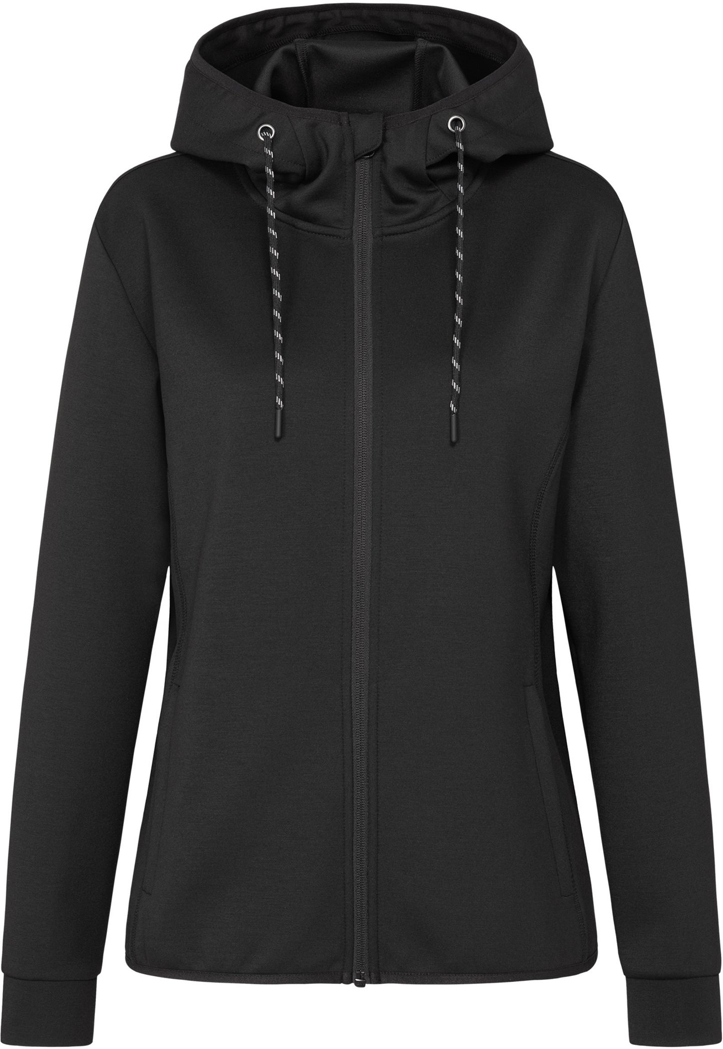 Stedman Recycled Hooded Scuba Jacket Ladies - Black Opal