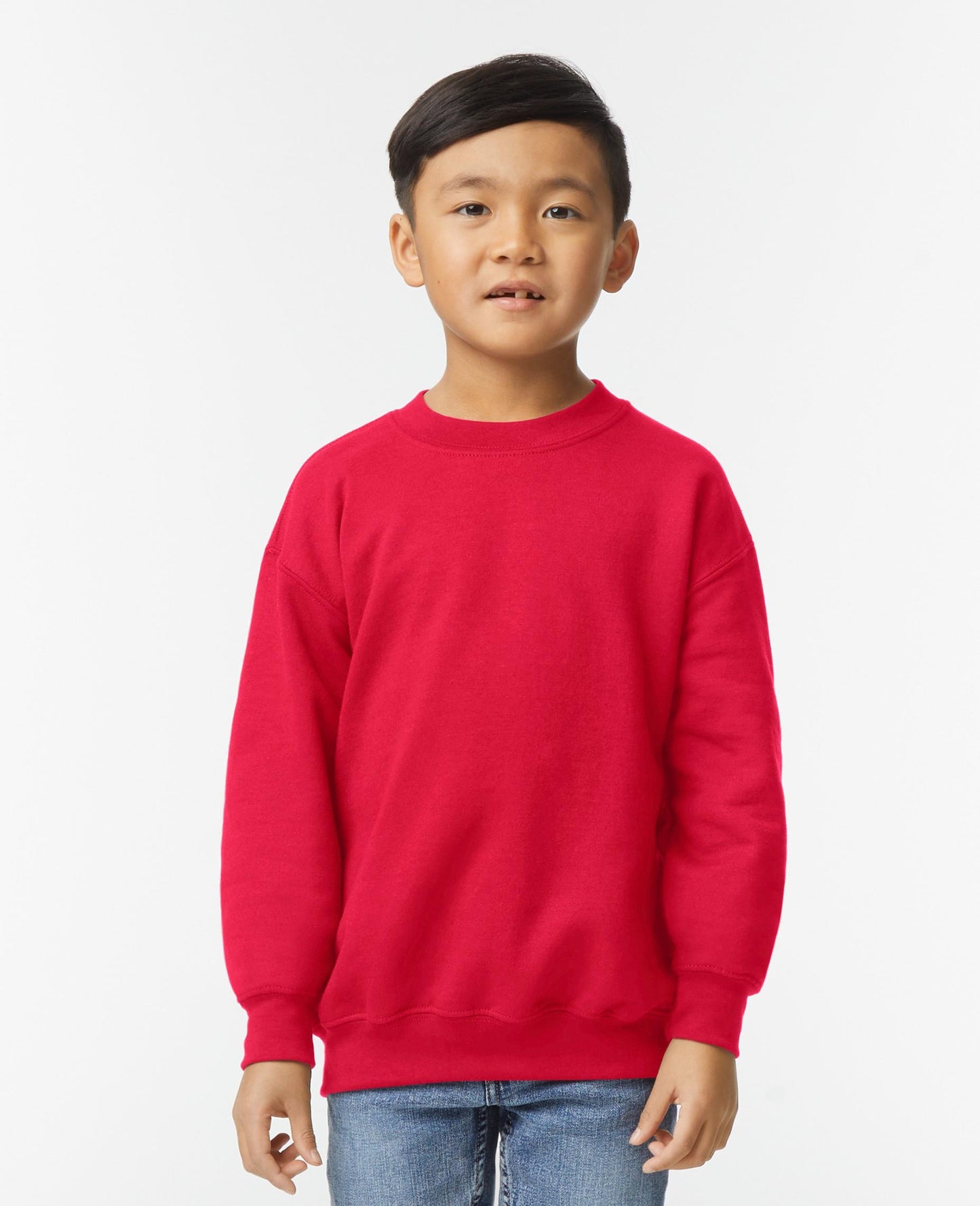 Gildan Kids Set In Sweat - Red