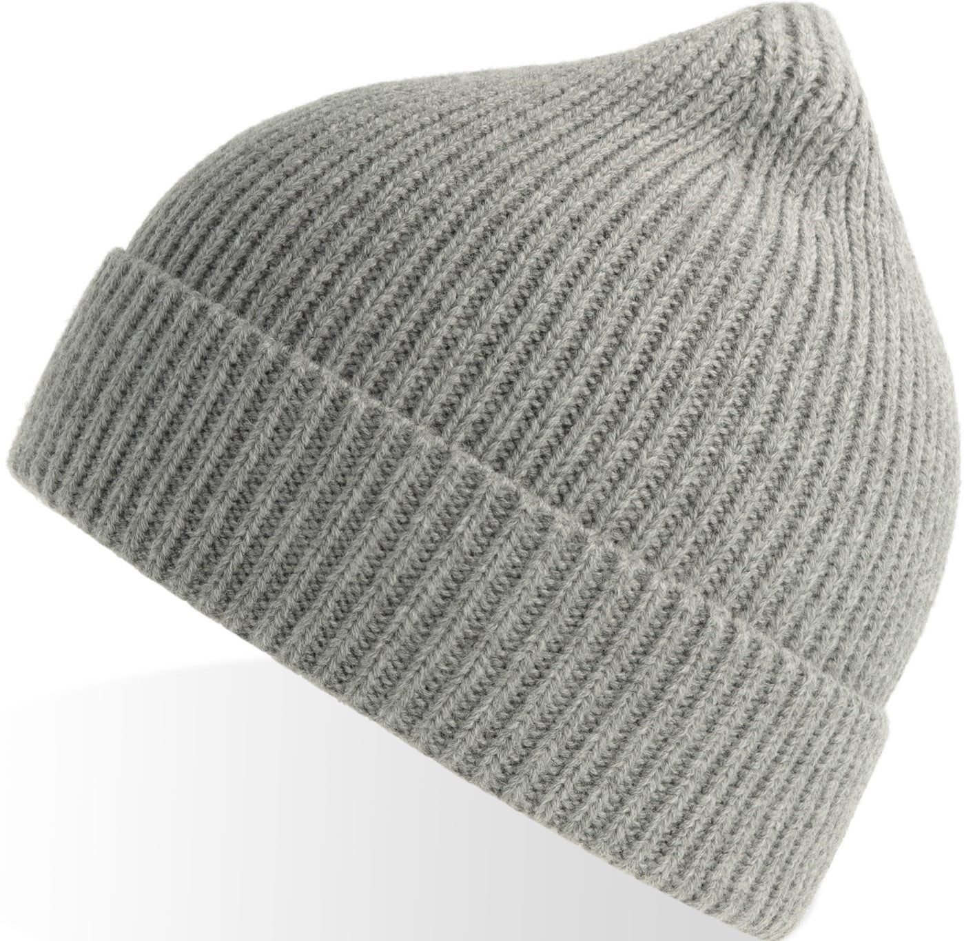 Atlantis Andy Recycled Polyester Acrylic Beanie - Light Grey Melange
