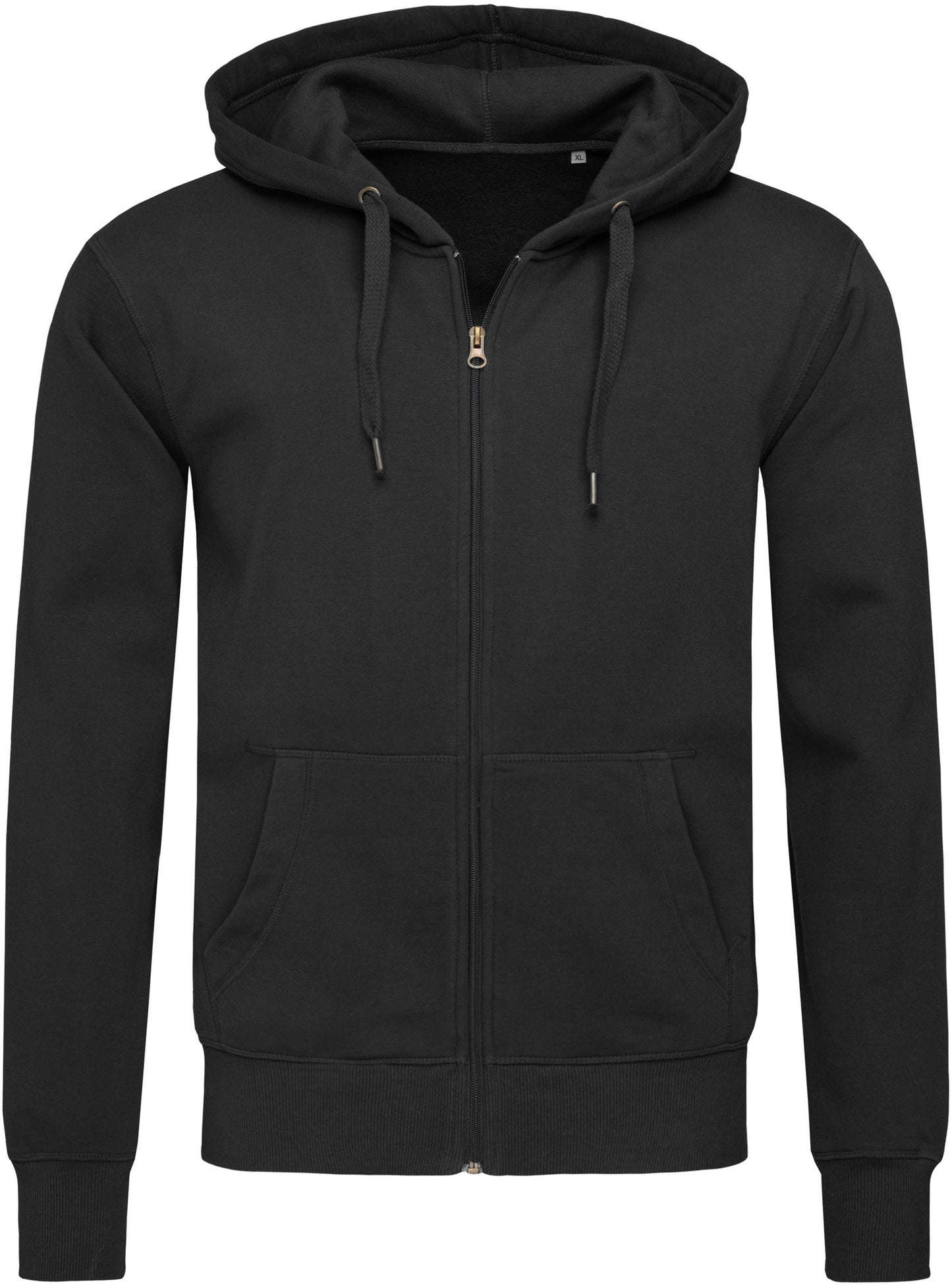 Stedman Sports Hooded Zip Jacket Select - Black Opal