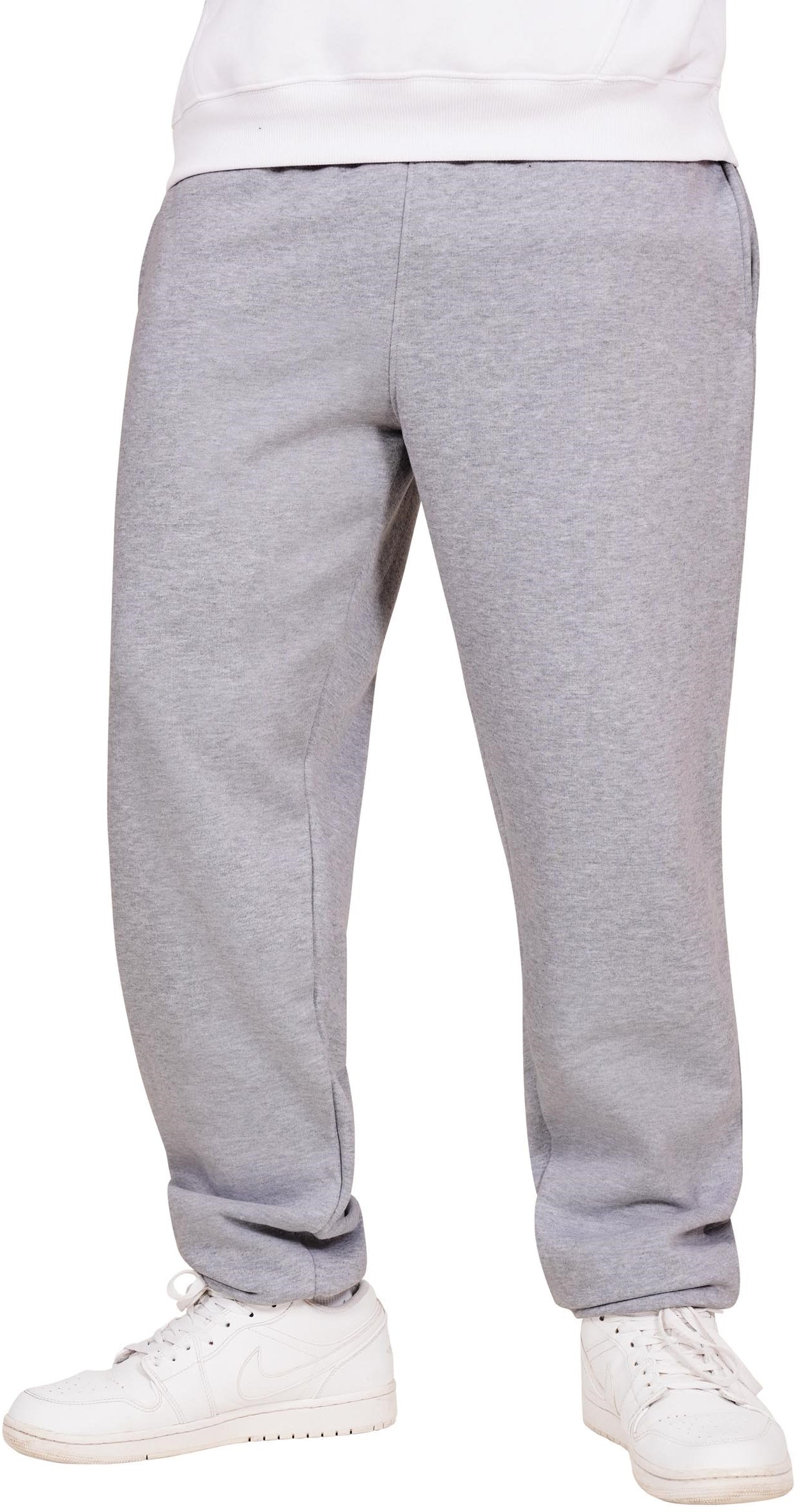 Casual Ringspun Blended Core Oversize 280 Jogpants Regular - Heather Grey