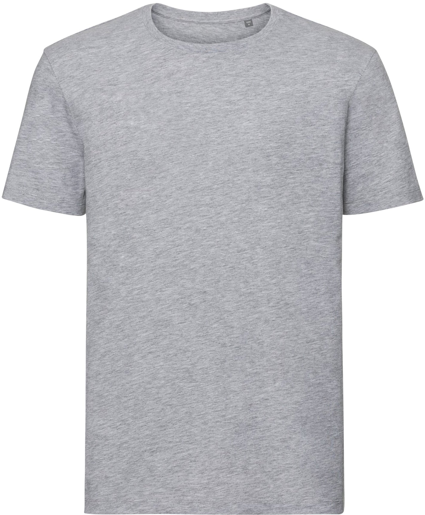 Russell Pure Organic T Mens - Light Oxford