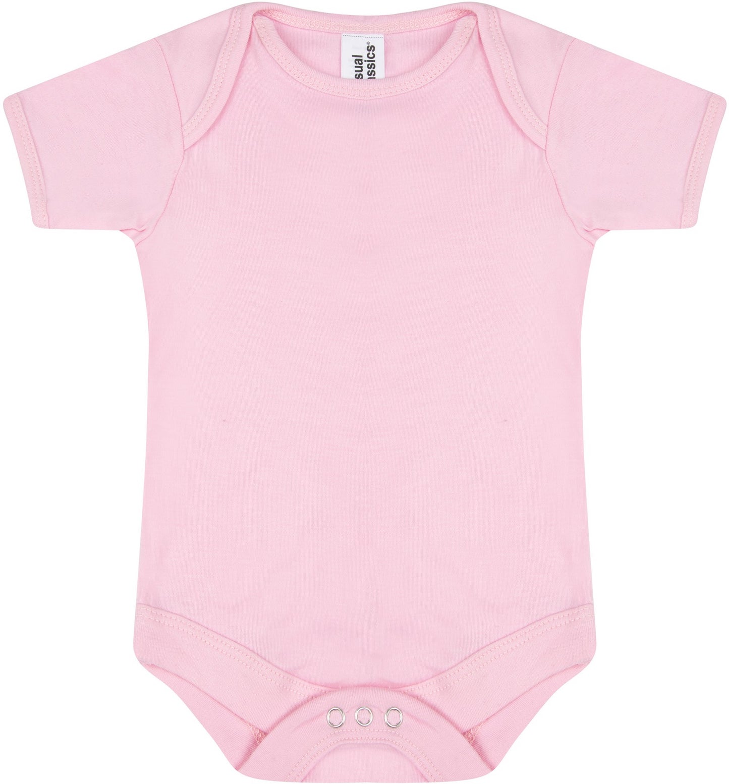 Casual Classic Baby Body Suit - Light Pink