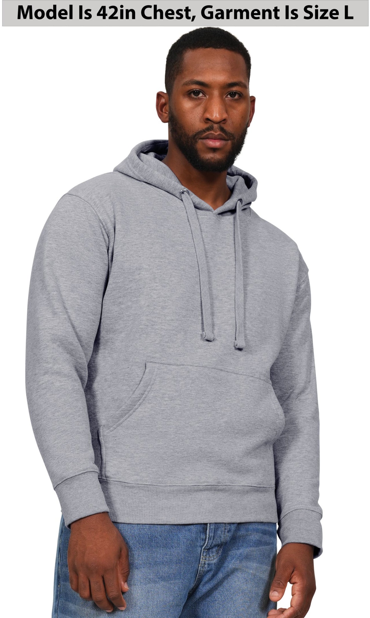 Casual Ringspun Premium Hood - Sport Grey