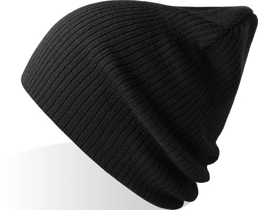 Atlantis Brad S Recycled Slouch Beanie - Black