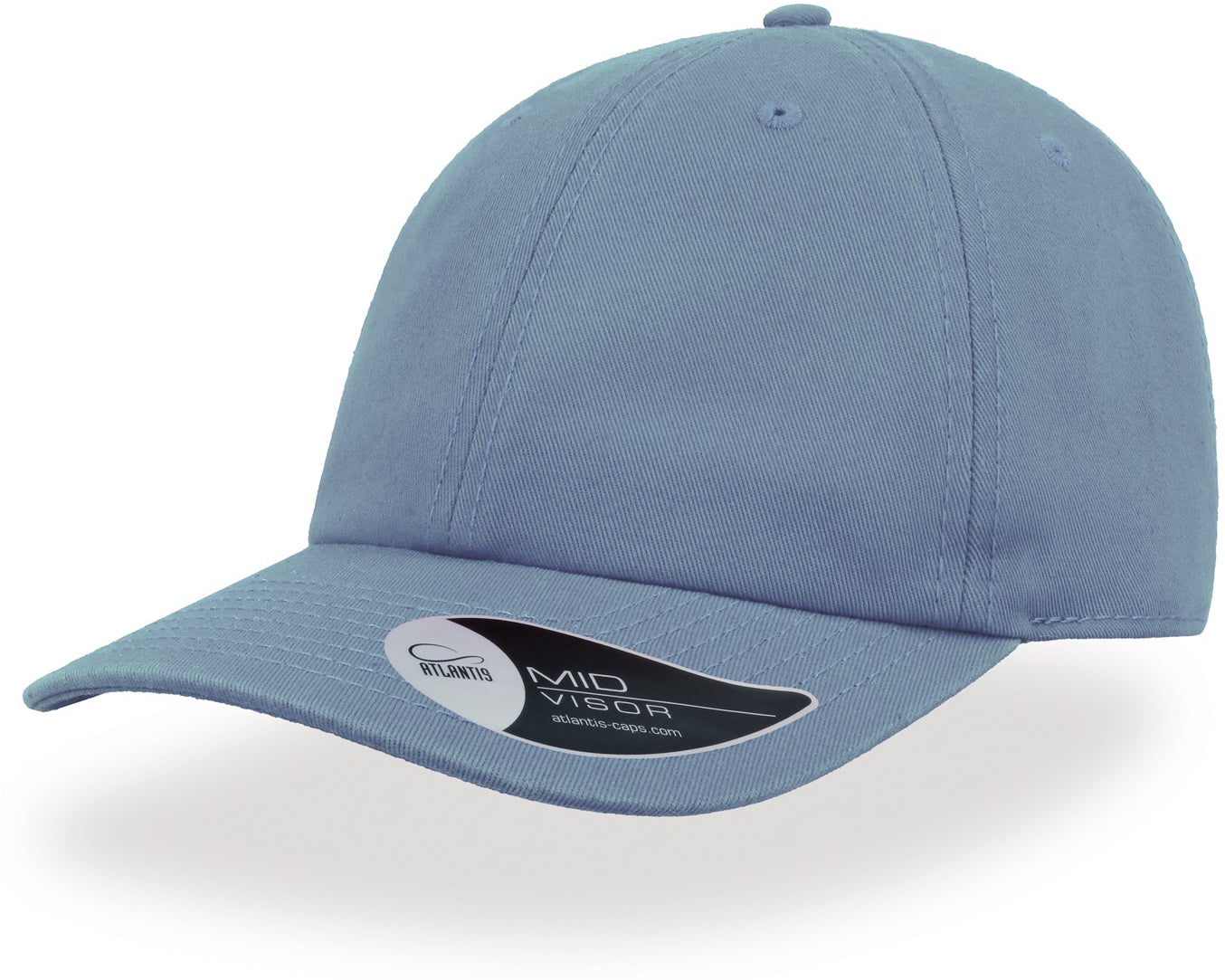 Atlantis Dad Hat Unstructured 6 Panel Cap - Light Blue