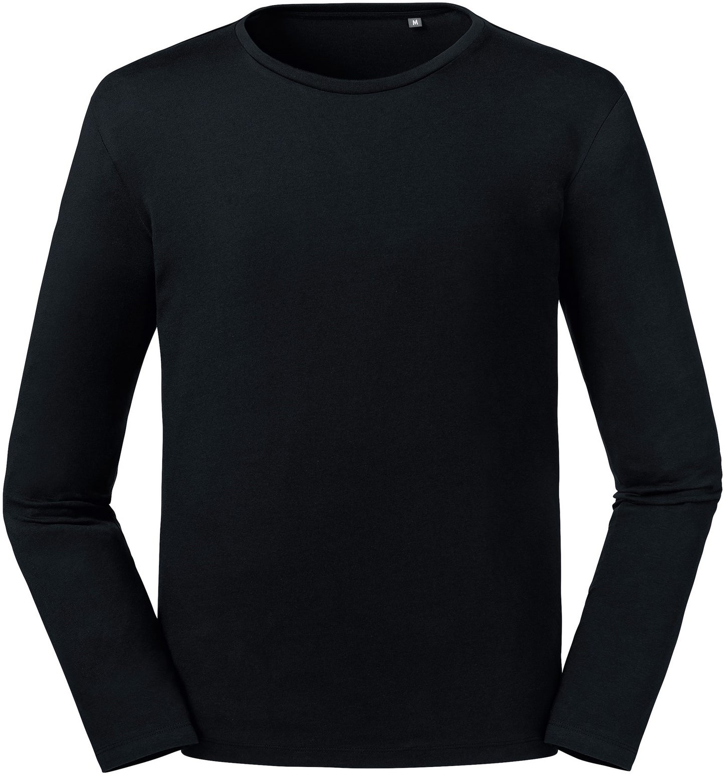 Russell Pure Organic L/S T - Black
