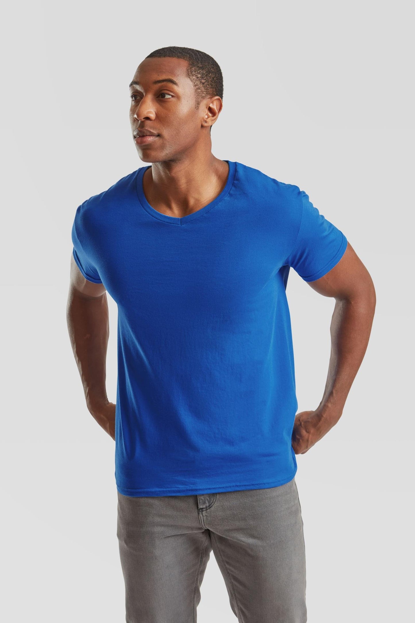 FotL Iconic 150 V Neck T Mens - Royal