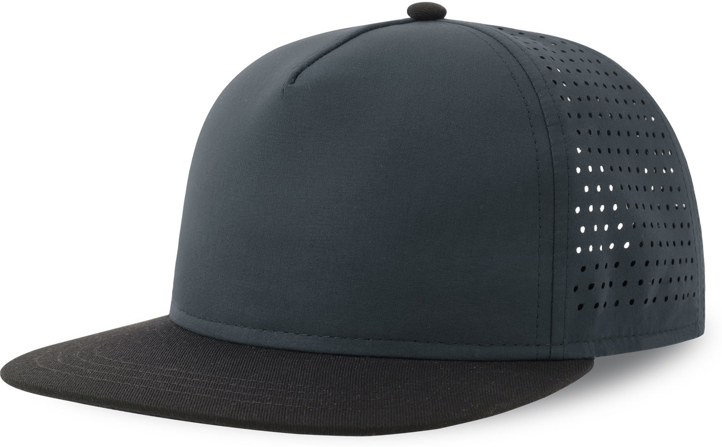 Atlantis Bank Five S Recycled Snap Back Cap - Navy/Black