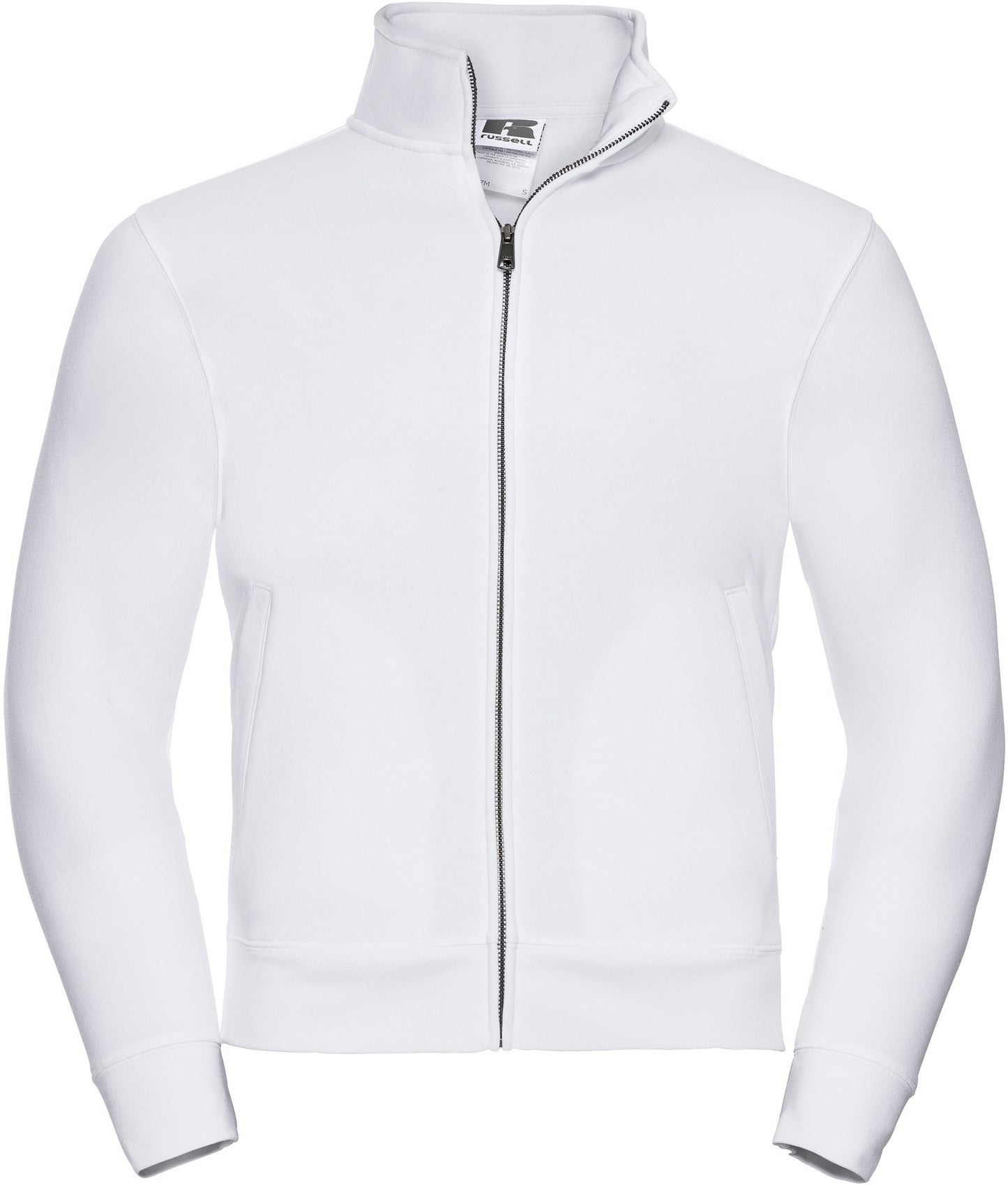 Russell Authentic Sweat Jacket - White