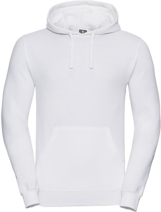 Russell Adult Hooded Sweat - White