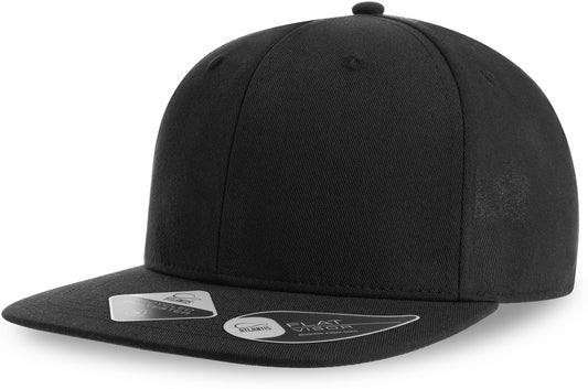 Atlantis James Six Panel Recycled Polyester Snapback - Black
