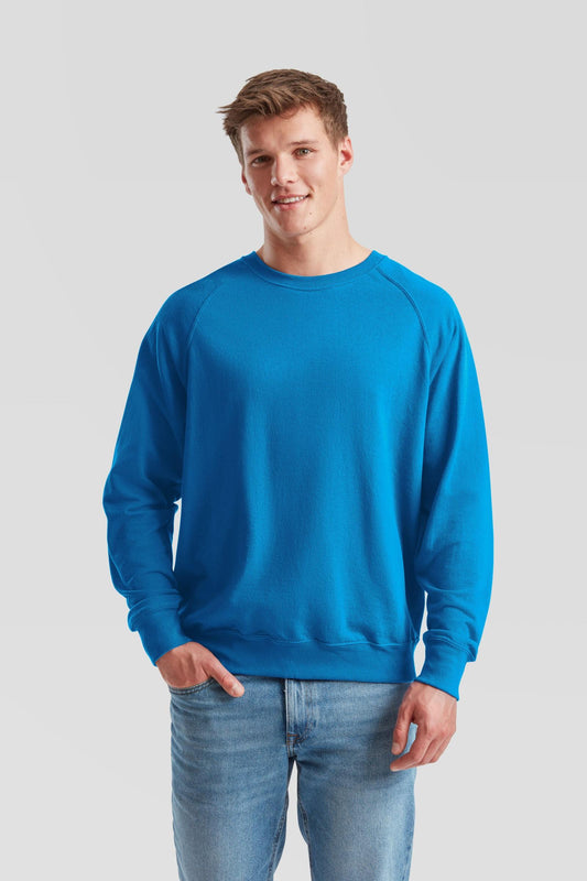 FotL Lightweight Raglan Sweat - Azure Blue