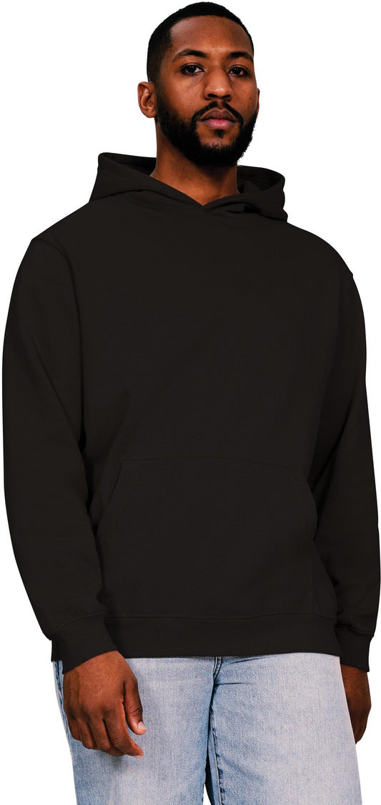 Casual Ringspun Blended 280 Core Hood - Black