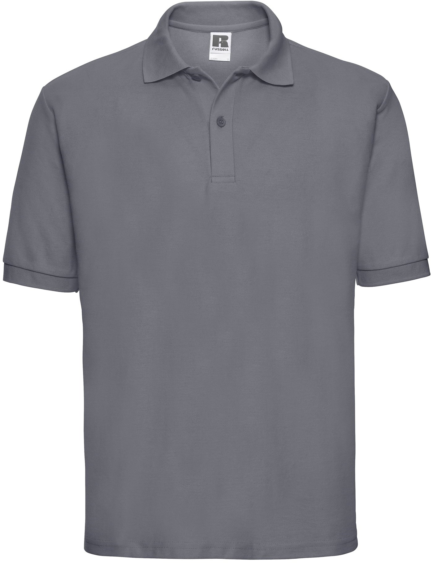 Russell Classic PolyCotton Polo - Convoy Grey