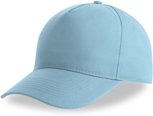 Atlantis Youths Recy 5 Recycled 5 Panel Cap - Light Blue