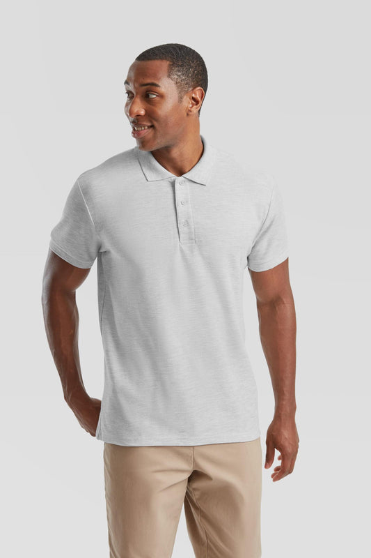 FotL 65/35 Heavy Polo - Heather Grey