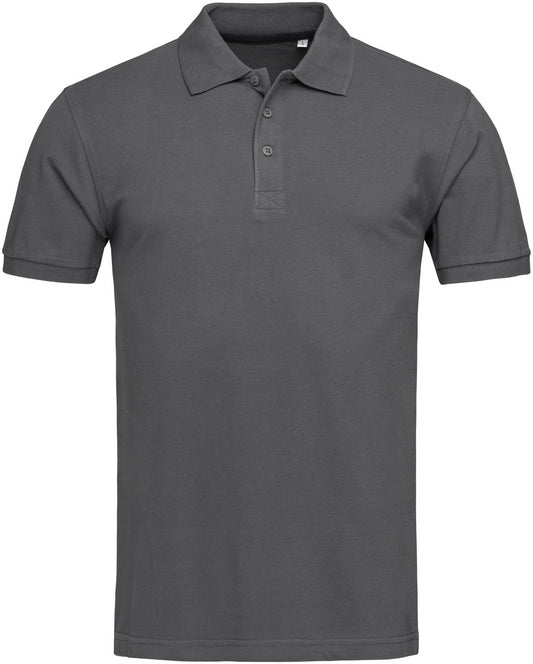Stedman Stars Harper Cotton Polo - Slate Grey