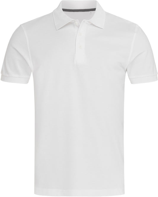 Stedman Stars Harper Cotton Polo - White
