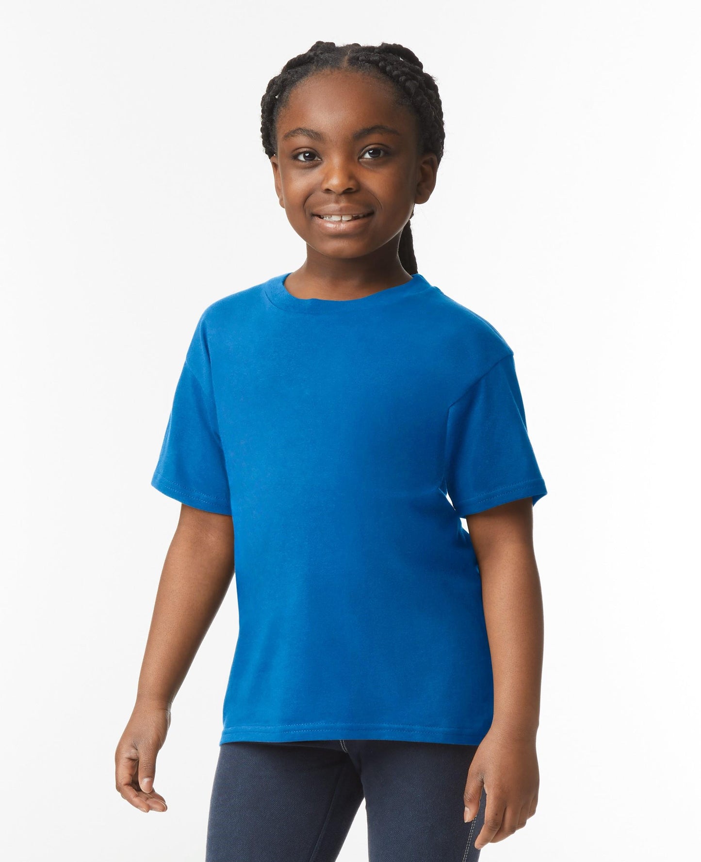 Gildan Youths Ringspun T Shirt - Royal