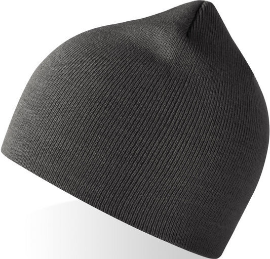 Atlantis Moover S Recycled Beanie W/O Turn Up - Dark Grey
