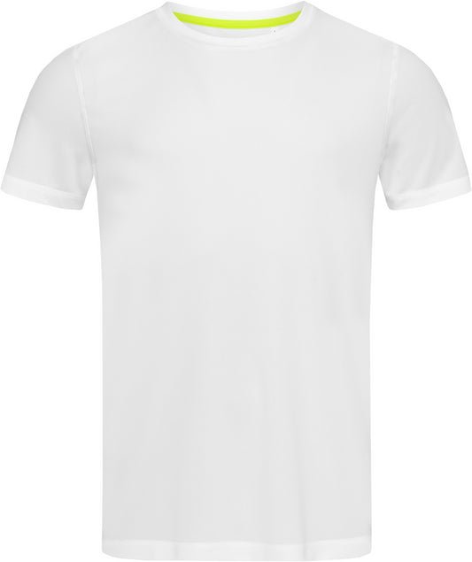 Stedman Active Sports Set In Mesh Mens T - White
