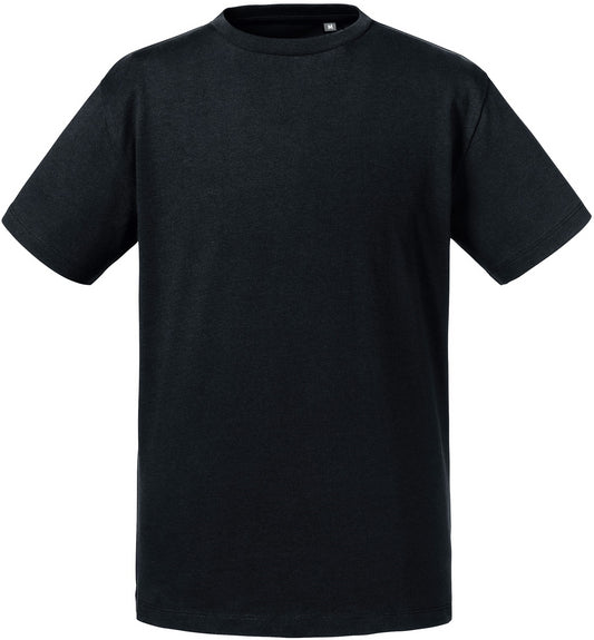 Russell Pure Organic T Youths - Black