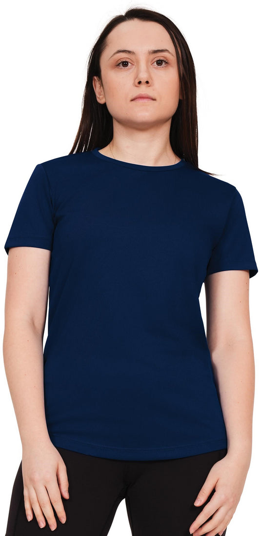 Casual Original Tech T Shirt Ladies - Navy