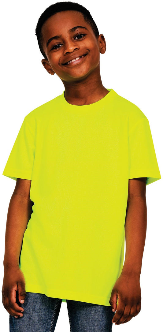 Casual Original Tech T Shirt Kids - Yellow