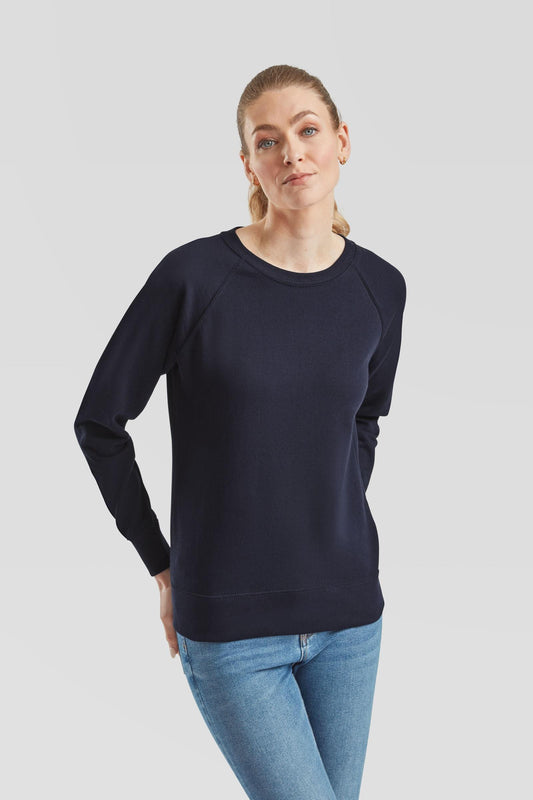 FotL Lightweight Raglan Sweat Ladies - Deep Navy