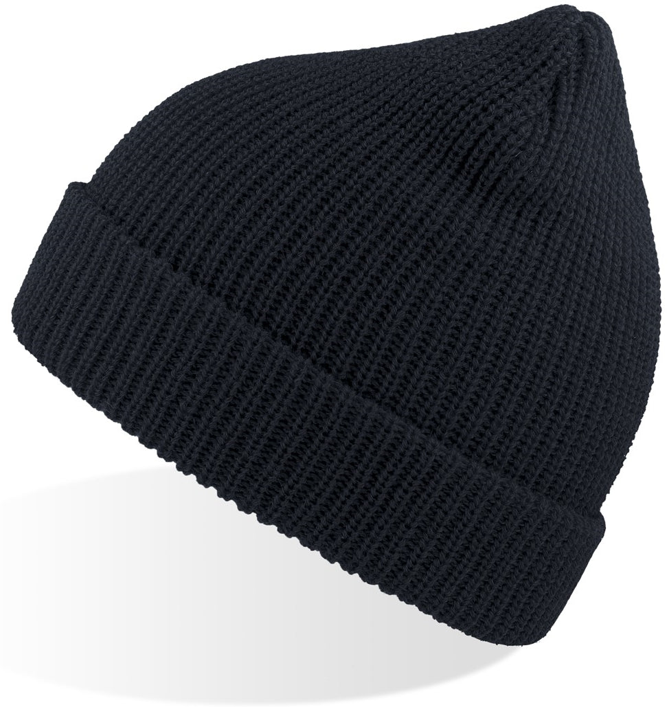 Atlantis Woolly Wool Blend Beanie - Navy