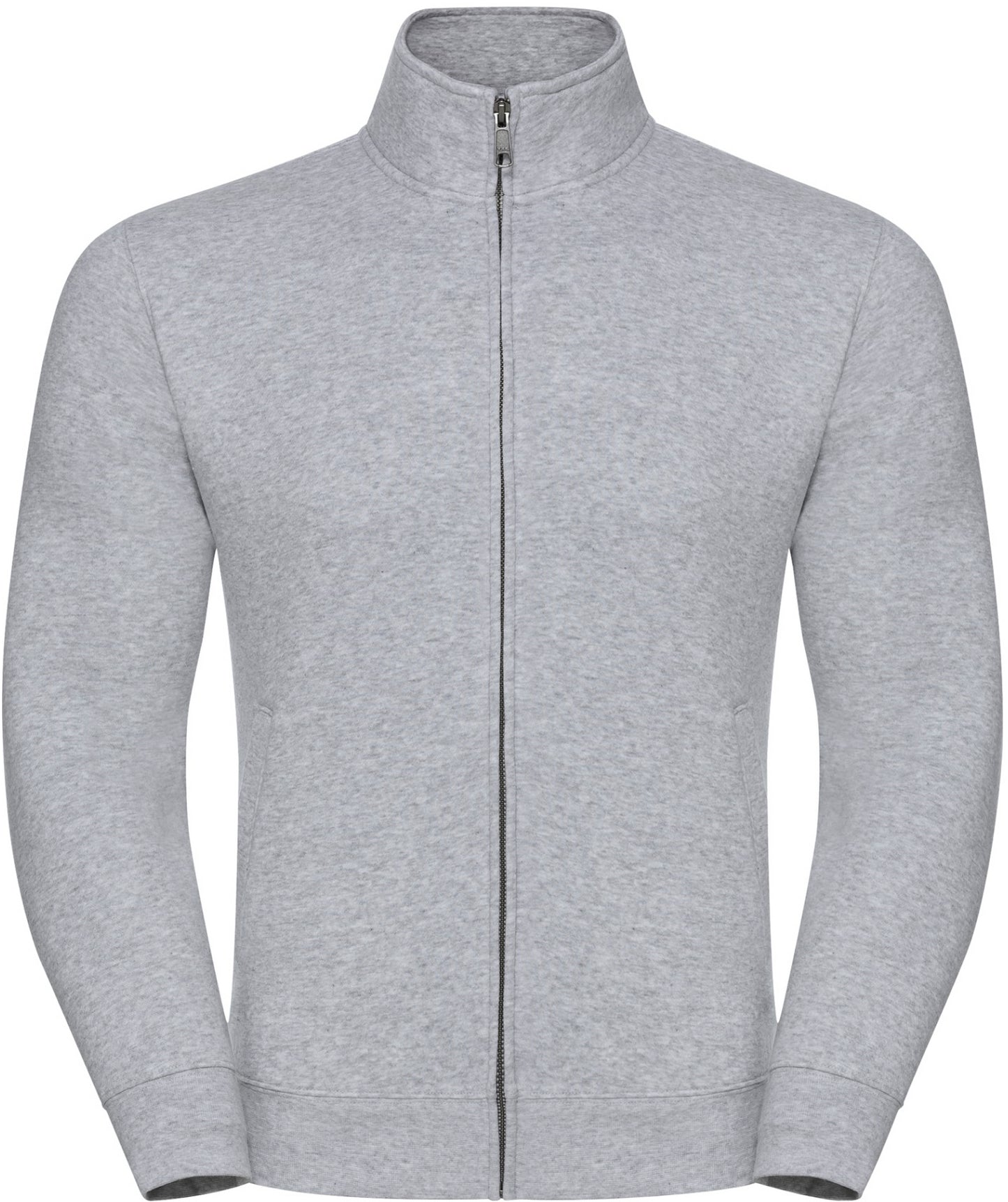 Russell Authentic Sweat Jacket - Light Oxford