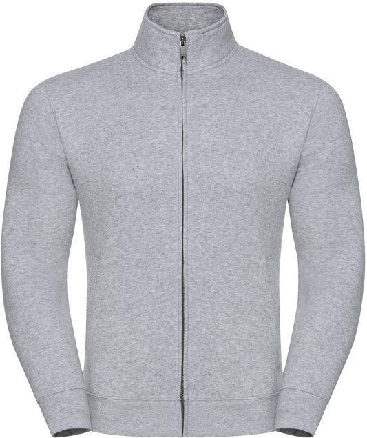 Russell Authentic Sweat Jacket - Light Oxford