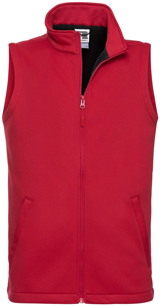 Russell Smart Softshell Gilet Mens - Classic Red