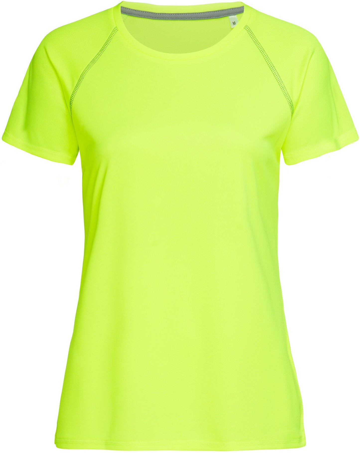 Stedman Active Sports Team Raglan T Ladies - Cyber Yellow