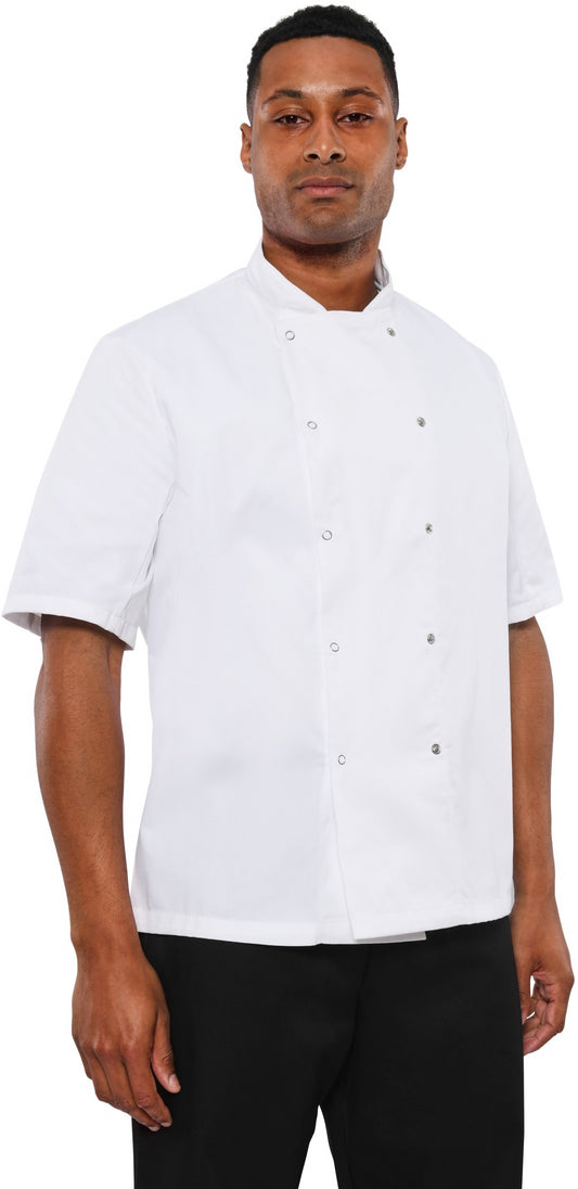 Dennys Chef S/S Jacket - White