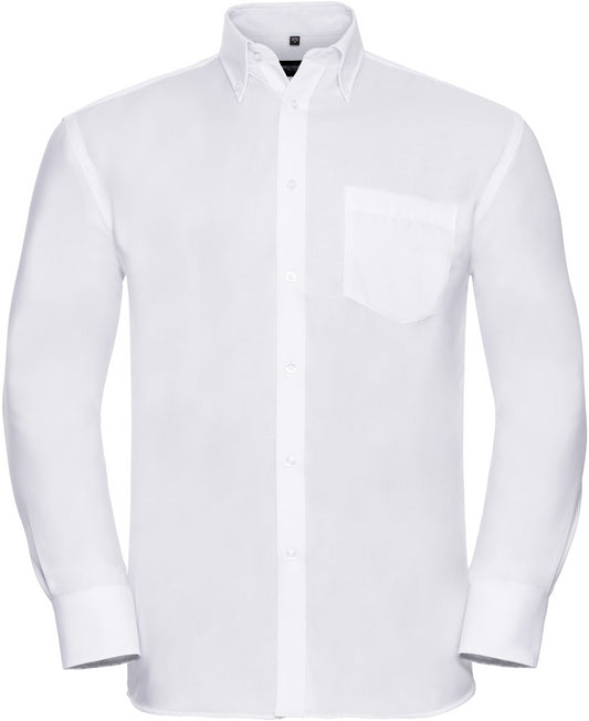 Russell Ultimate Non Iron L/S Shirt Mens - White