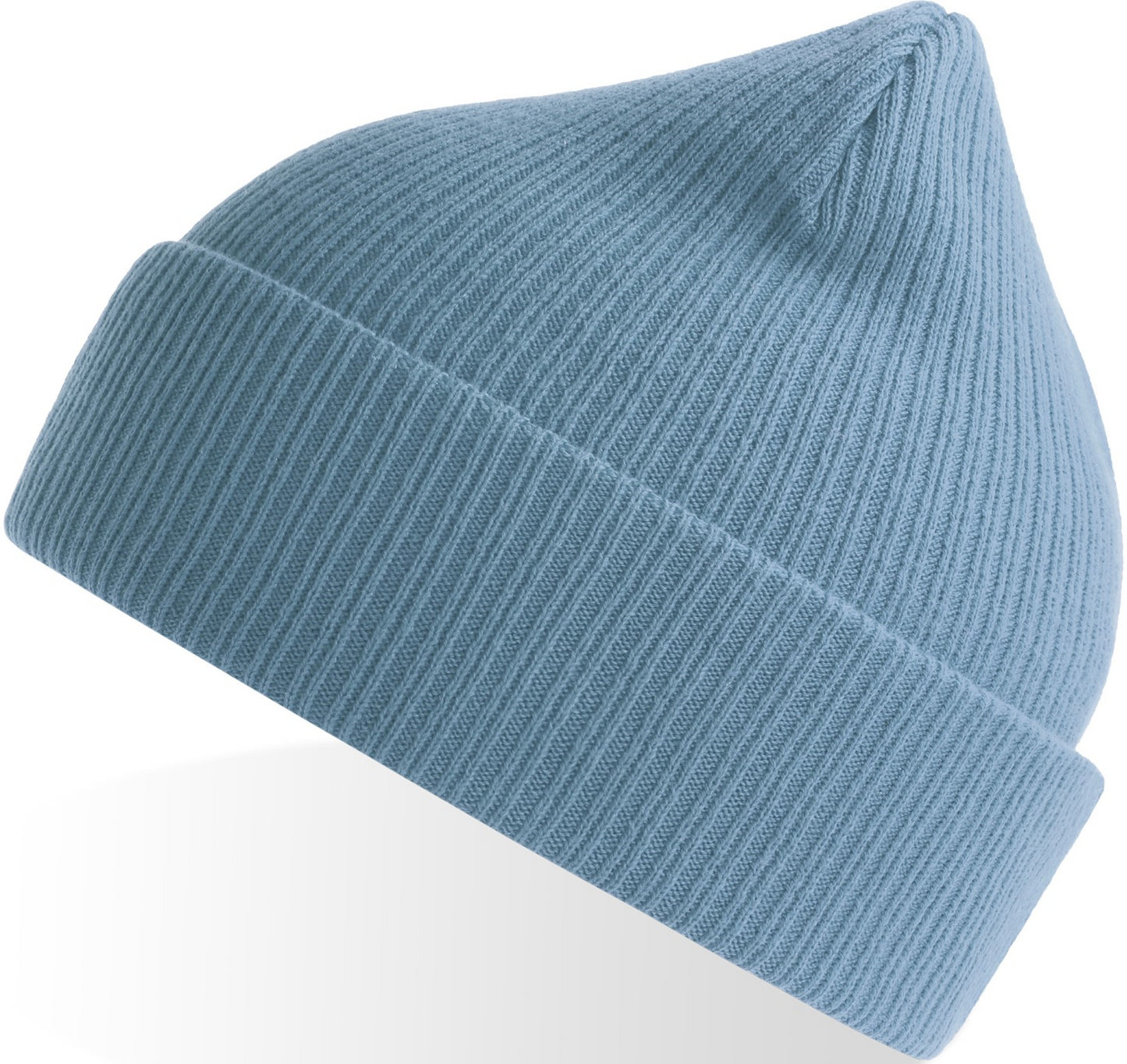 Atlantis Nelson S Organic 2x1 Rib Cuffed Beanie - Light Avio