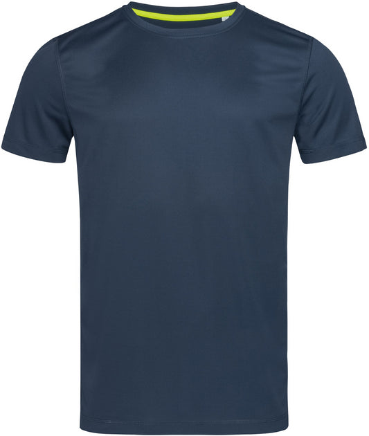 Stedman Active Sports Set In Mesh Mens T - Marina Blue