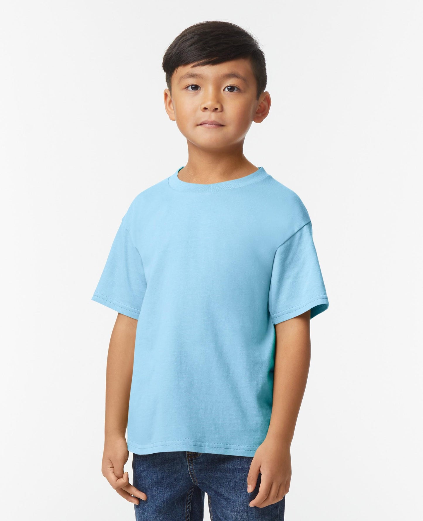 Gildan Softstyle Midweight Kids T - Light Blue