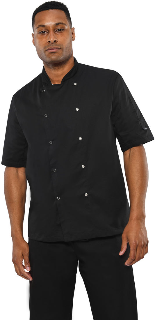 Dennys Chef S/S Jacket - Black