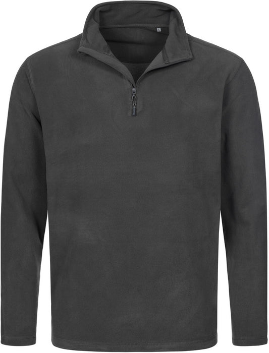 Stedman Active Outdoor Half Zip Fleece Mens - Grey Steel