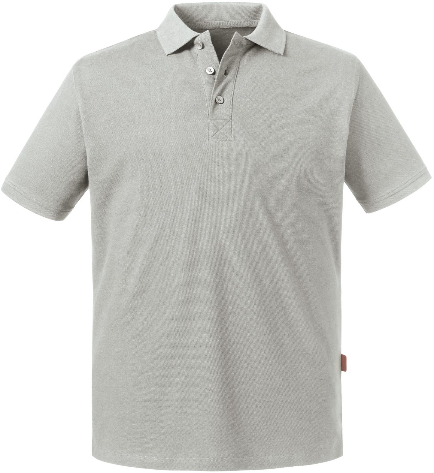 Russell Pure Organic Polo Mens - Stone