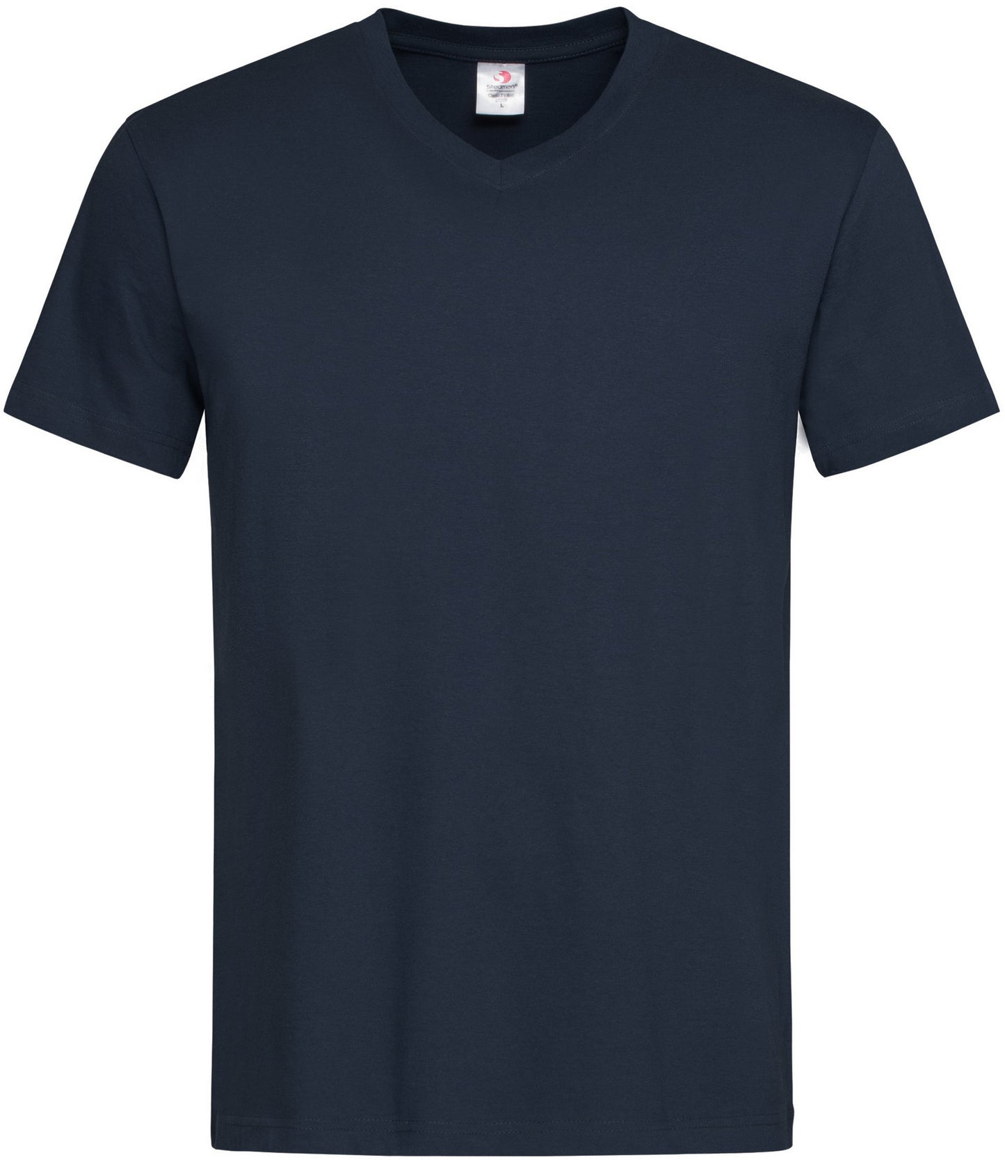 Stedman Classic V Neck T-Shirt - Blue Midnight