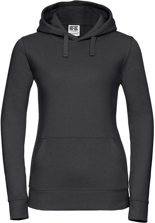 Russell Authentic Hooded Sweat Ladies - Black