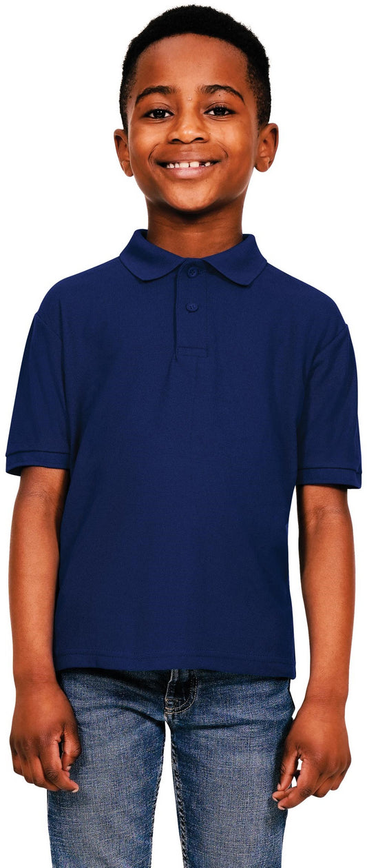 Casual Classic Youth Polo - Navy