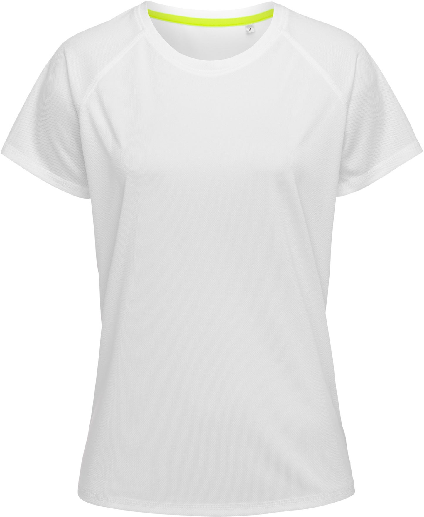 Stedman Active Sports Raglan Mesh Ladies T - White