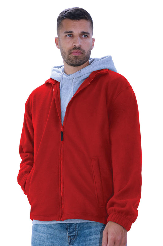 AA Heritage Full Zip Fleece - Red