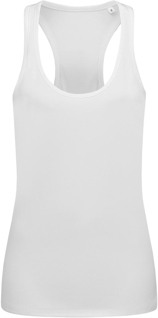 Stedman Active Sports 140 Ladies Tank Top - White