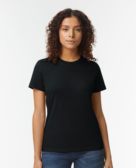 Gildan Softstyle Midweight Ladies T - Pitch Black